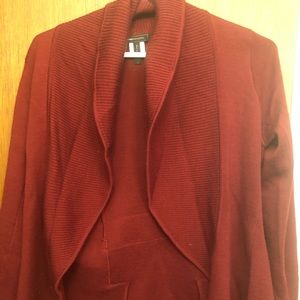 BCBG Maxazria red cardigan NEW without tags